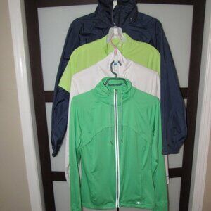 Lot of Ladies Golf Shirts. Size Medium.  Eddie Bauer/Champion/Plus